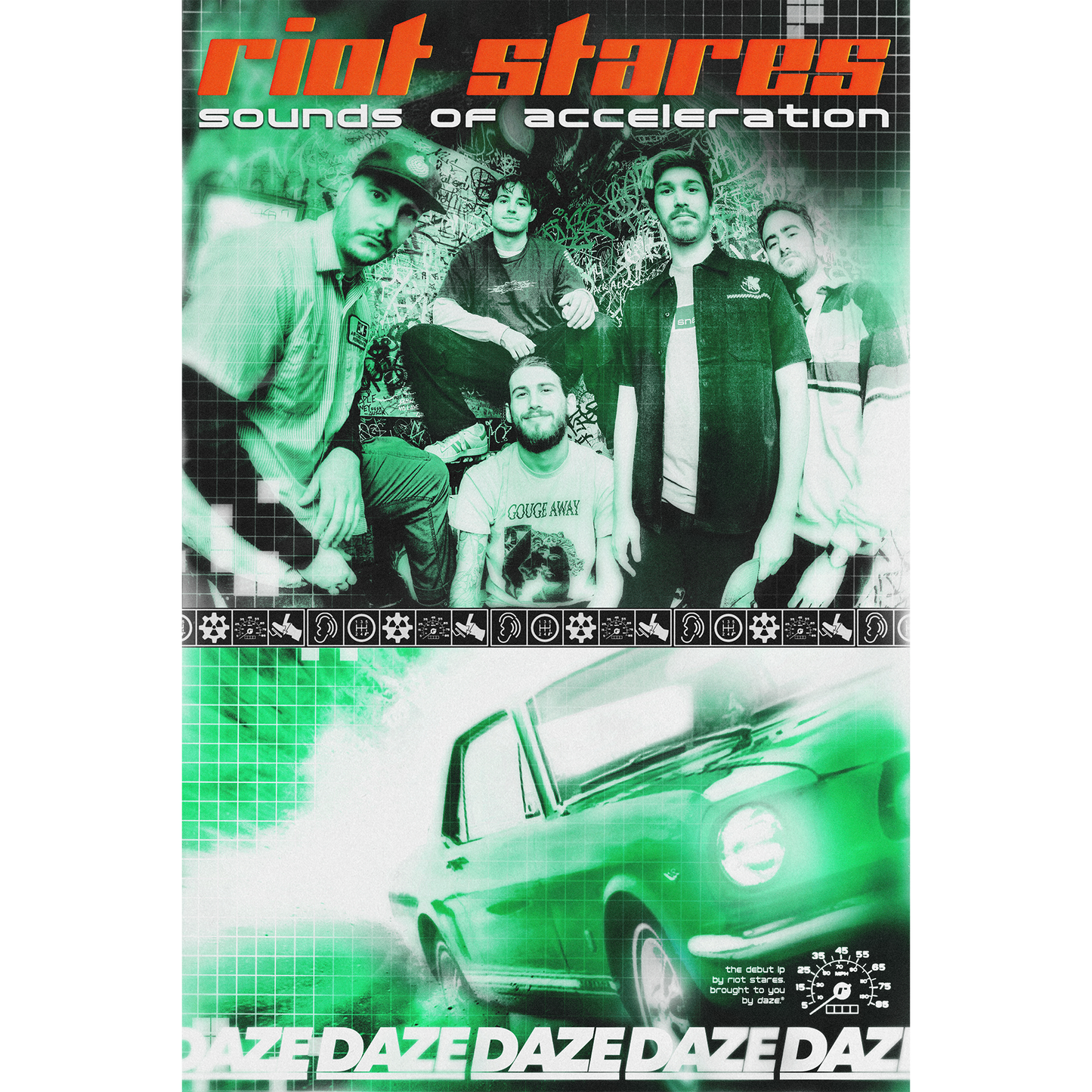 Riot Stares - Poster