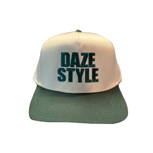 DAZE - Daze Style Hat (Natural/Forest Green)