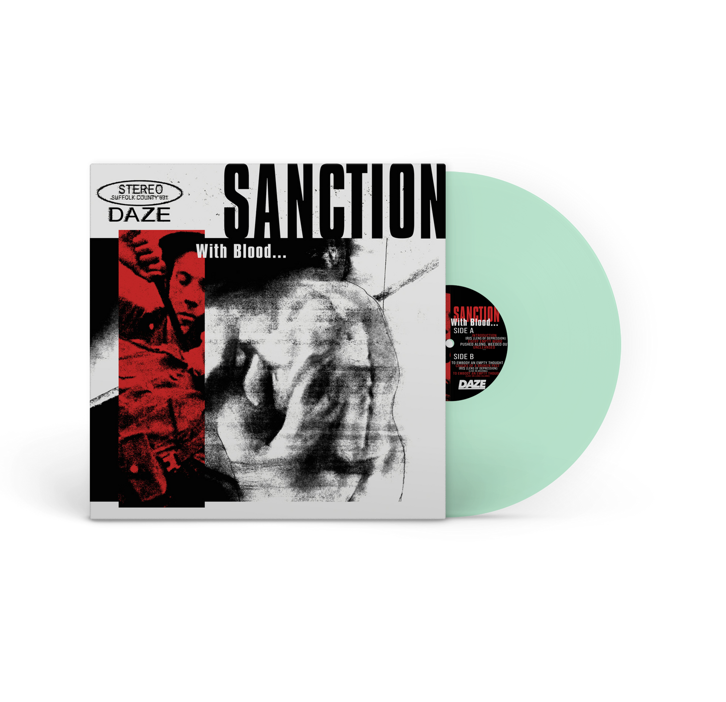 Sanction - With Blood... 12" LP