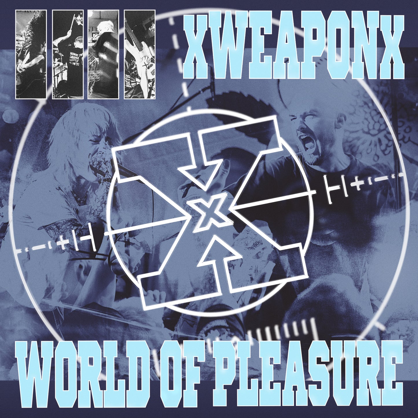 xWeaponx / World of Pleasure - Weapon of Pleasure Split LP/CD/CS