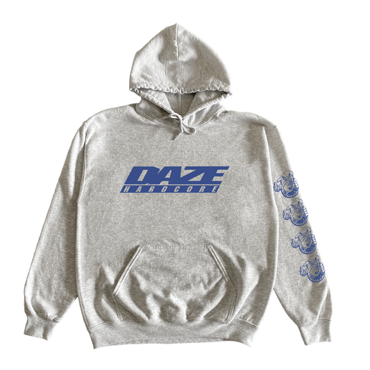 DAZE HC Hoodie - Ash Grey/Blue